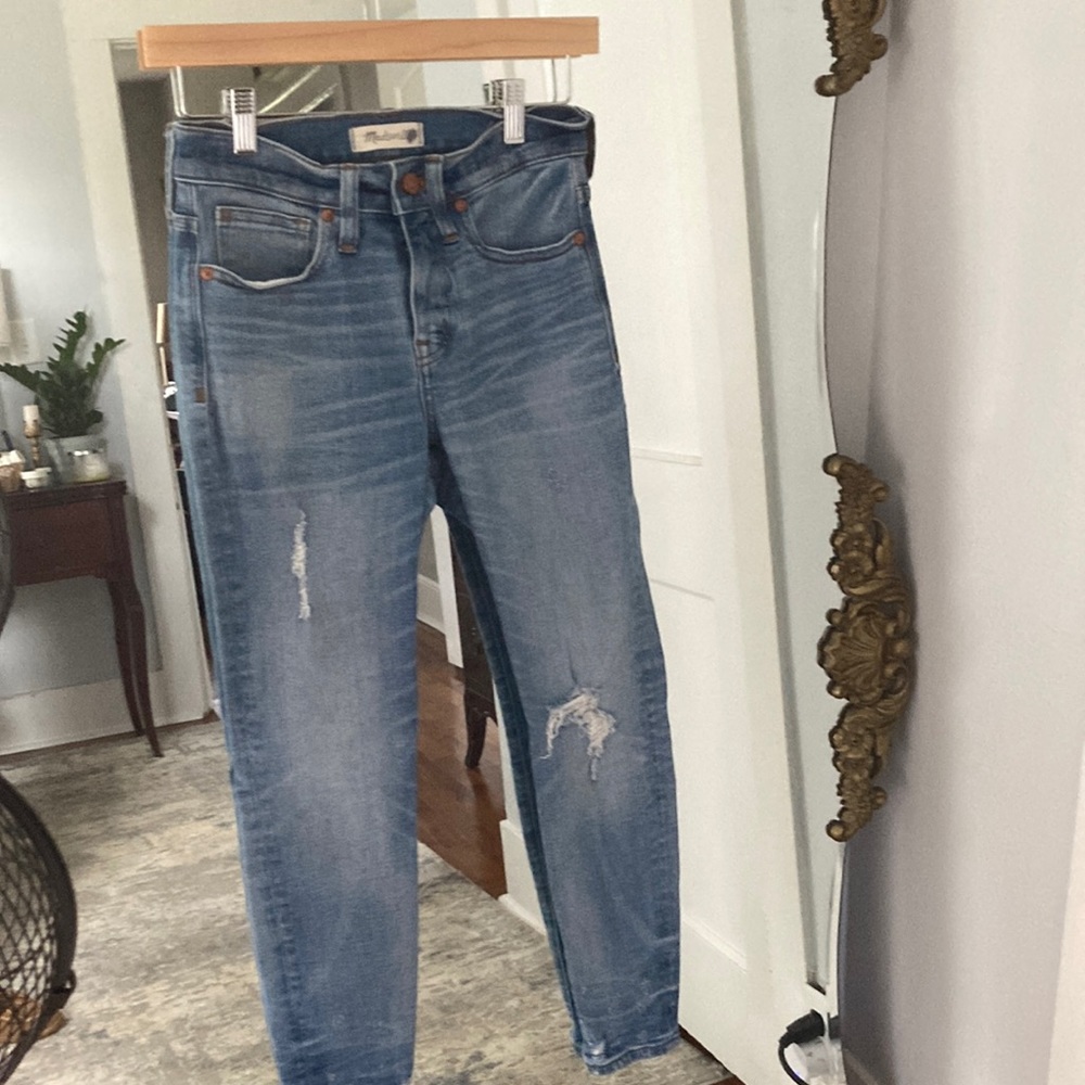 Madewell 9” high-rise skinny jeans